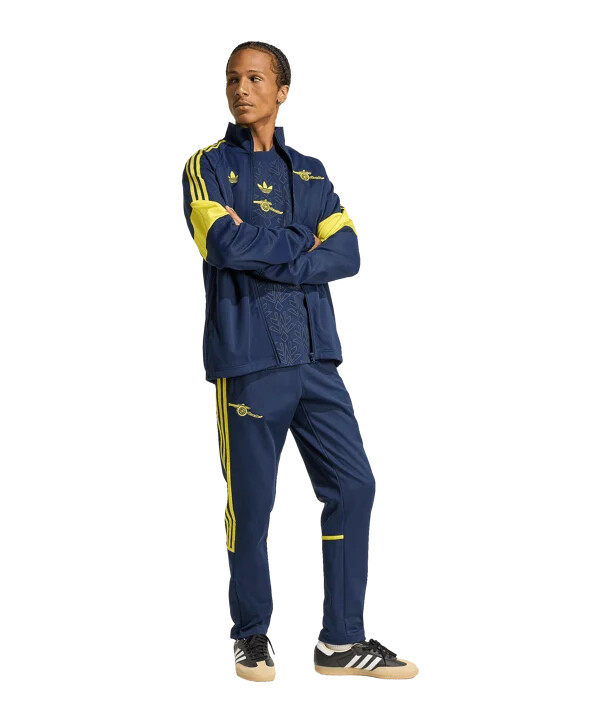 adidas fc arsenal london lfstlr track sweatshirt plava