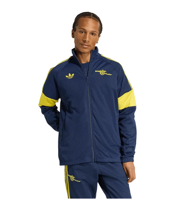 adidas fc arsenal london lfstlr track sweatshirt plava