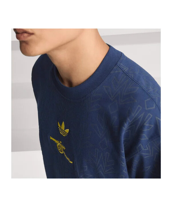 adidas fc arsenal london lfstlr majica kratkih rukava plava