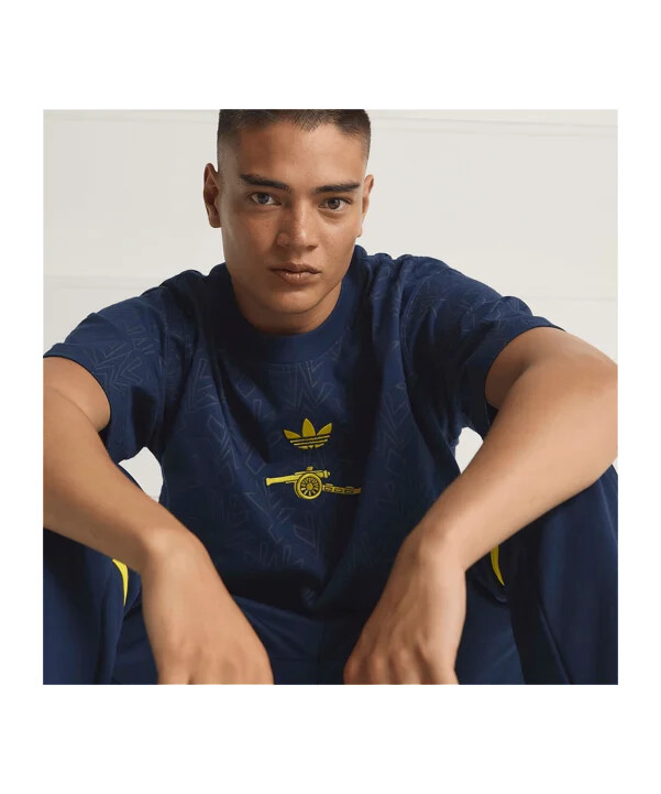 adidas fc arsenal london lfstlr majica kratkih rukava plava