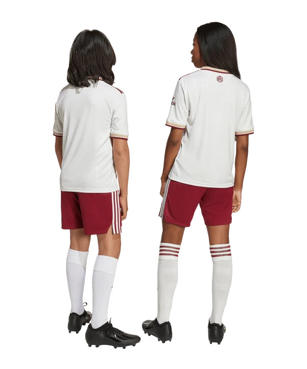 adidas fc arsenal london kratke hlače 3rd 20252026 dječje crvene