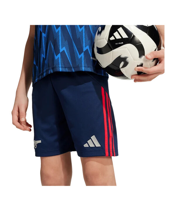 adidas fc arsenal london kratke hlače za goste 20252026 dječje plave