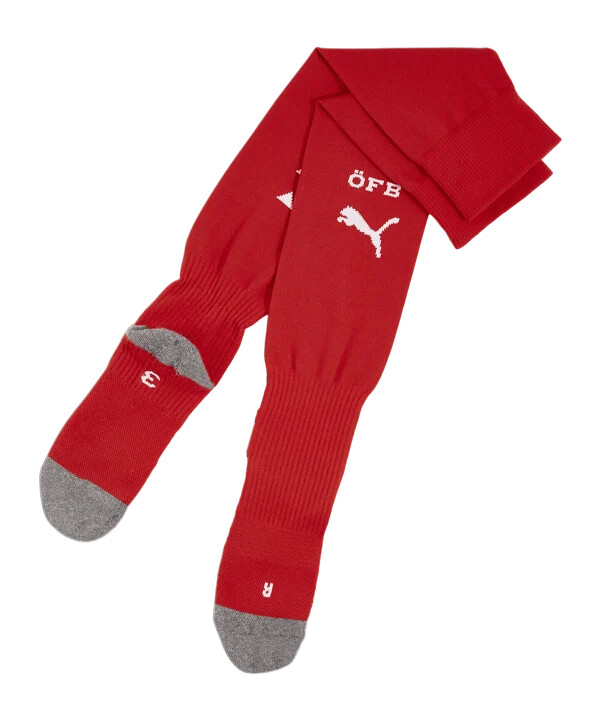 puma austrijske čarape s logom tima euro 2024 crvene f06
