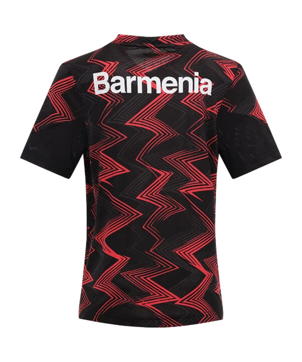 dječja majica castore bayer 04 leverkusen league matchday crna f015