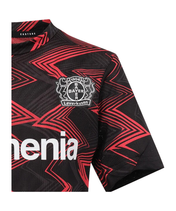 dječja majica castore bayer 04 leverkusen league matchday crna f015