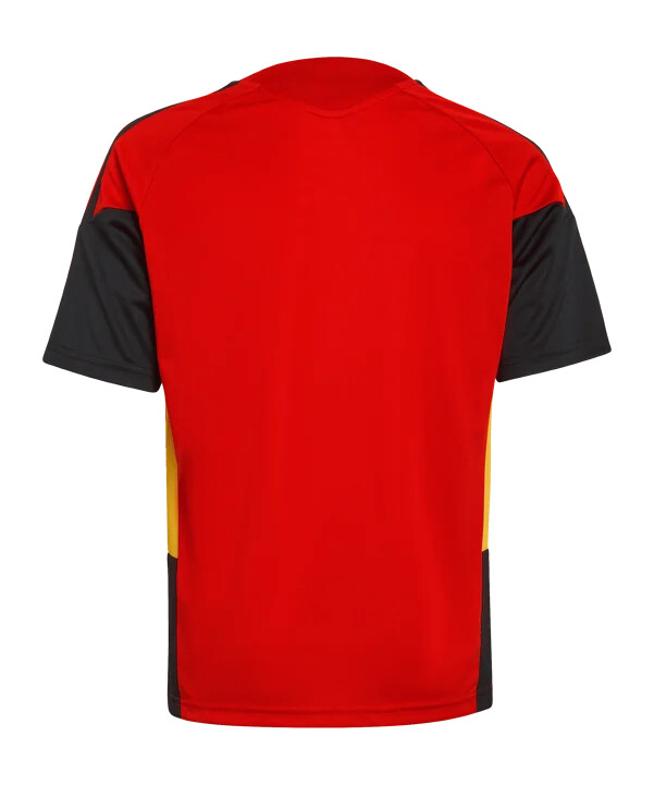 adidas belgija tiro majica za trening za djecu crvene boje