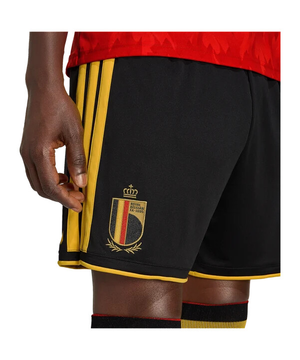 adidas belgijske domaće kratke hlače svjetskog prvenstva 2026. crne