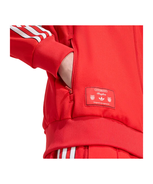 adidas benfica lisbon terrace icons track sweatshirt crvena