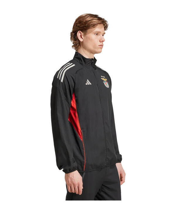 adidas benfica lisbon prezentacijska jakna crna