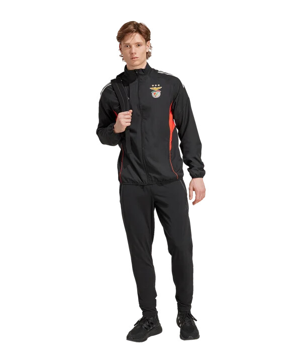 adidas benfica lisbon prezentacijska jakna crna
