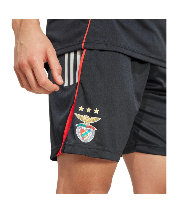 adidas benfica lisbon kratke hlače za trening crne
