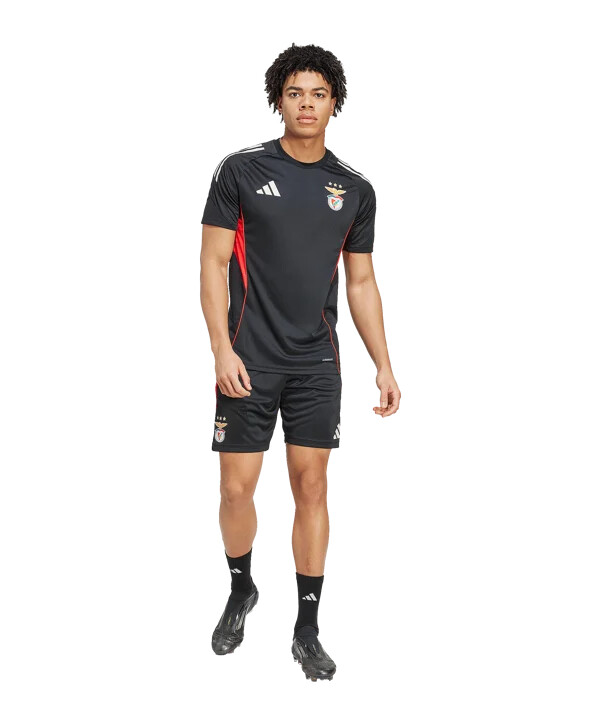 adidas benfica lisbon kratke hlače za trening crne