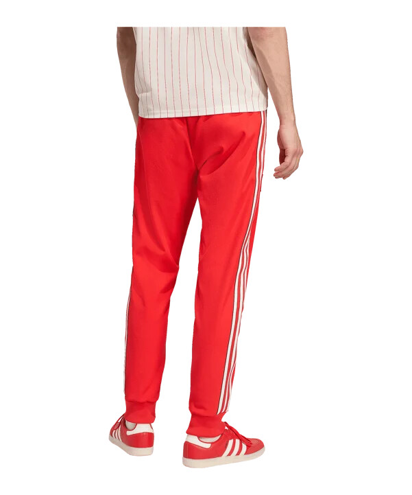 adidas benfica lisbon terrace icons sportske hlače crvene boje