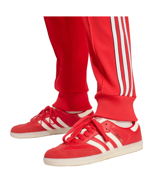 adidas benfica lisbon terrace icons sportske hlače crvene boje