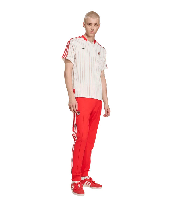 adidas benfica lisbon terrace icons sportske hlače crvene boje