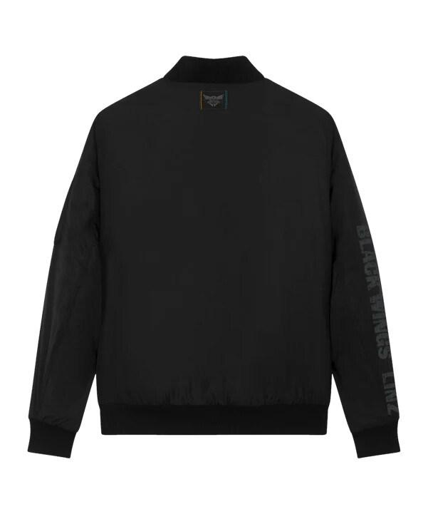 black wings klasična bomber jakna crna