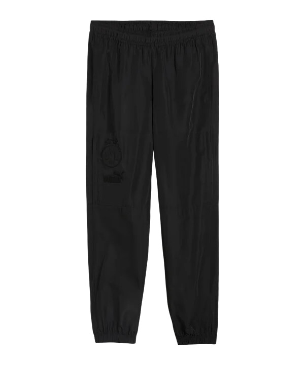 puma bvb dortmund ftblmonochrom trening hlače crne f14