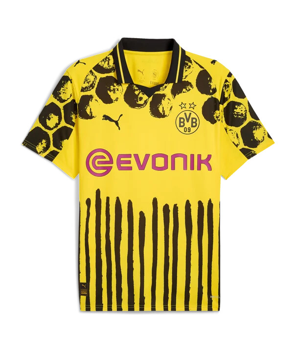 puma borussia dortmund kidsuper sa sponzorskim dresom svjetskog klupskog prvenstva 2025. dječji žuti f02