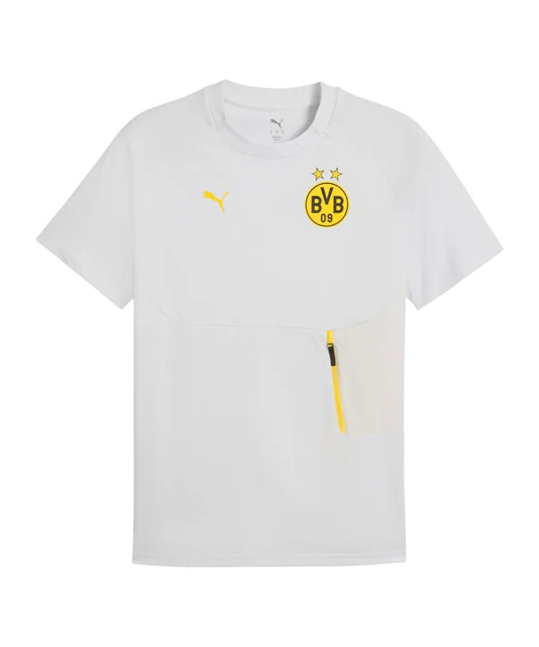 puma borussia dortmund pumatech majica s džepom siva f18