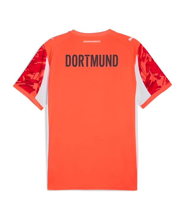 puma borussia dortmund ss vratarski dres 20252026 crveni f99