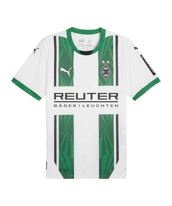 puma borussia mönchengladbach dres domaći 20242025 bijeli f01