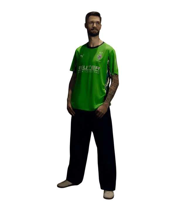 puma borussia mönchengladbach gostujući dres 20252026 zeleni f02