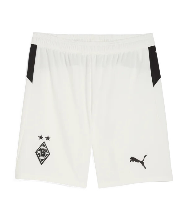 puma borussia mönchengladbach short home 20252026 bijela f01
