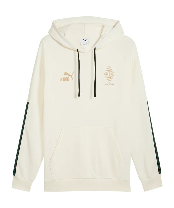 puma borussia mönchengladbach king hoodie bijela f16
