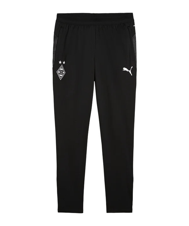 puma borussia mönchengladbach džepovi trenirke crne f07