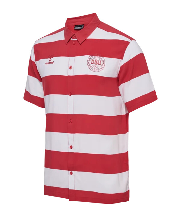 hummel dänemark navijačka majica rot weiss f3681