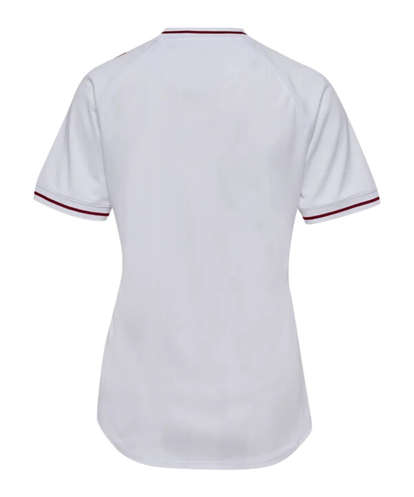 hummel danska dbu gostujući dres 2025 ženski bijeli f9001