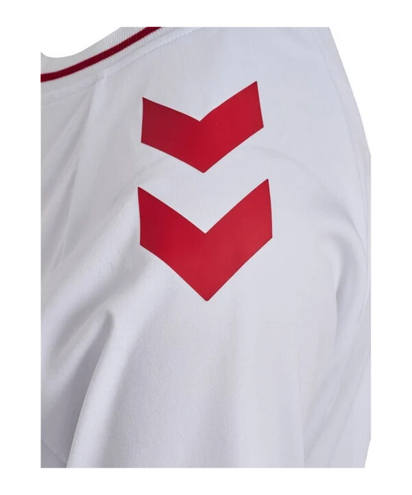 hummel danska dbu gostujući dres 2025 ženski bijeli f9001