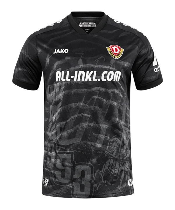jako dynamo dresden gostujući dres 20252026 dječji crni f800