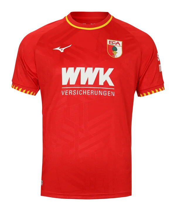 dječji gostujući dres mizuno fc augsburg 20252026 crveni f52
