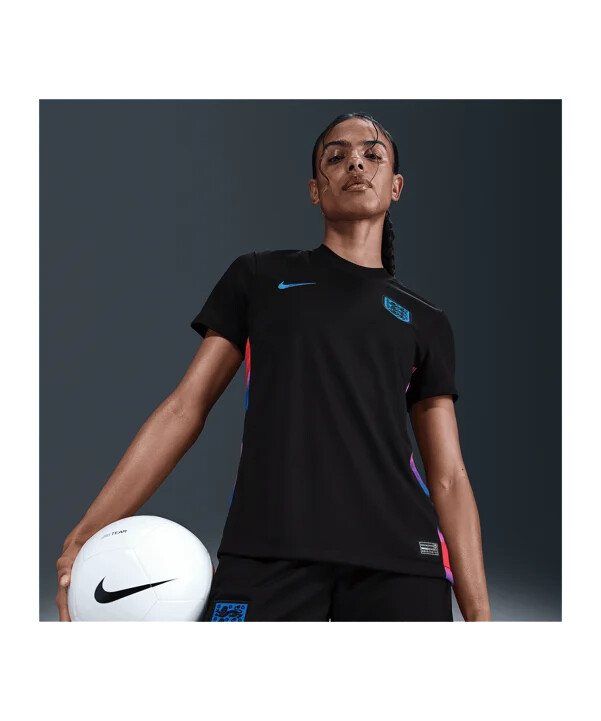 nike engleska gostujući dres 2025 Ženski crni f010