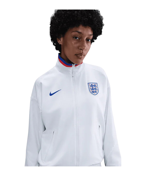 nike england anthem jakna home 2025 ženska bijela f100