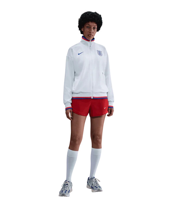 nike england anthem jakna home 2025 ženska bijela f100