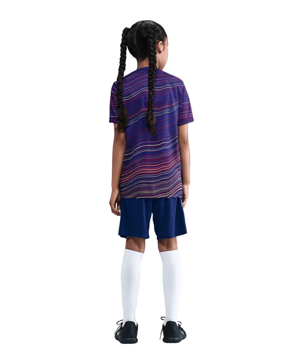 dječje kratke hlače nike fc barcelona prematch home 20252026 plave f456
