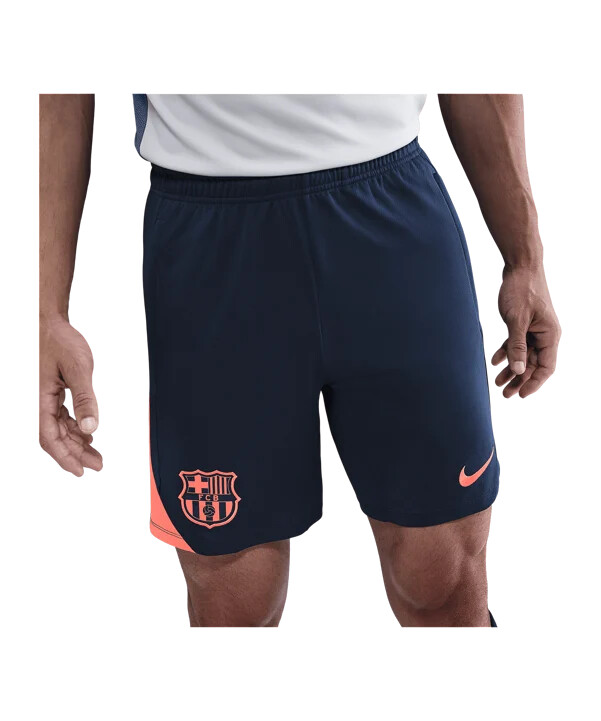nike fc barcelona strike kratke hlače plave f411