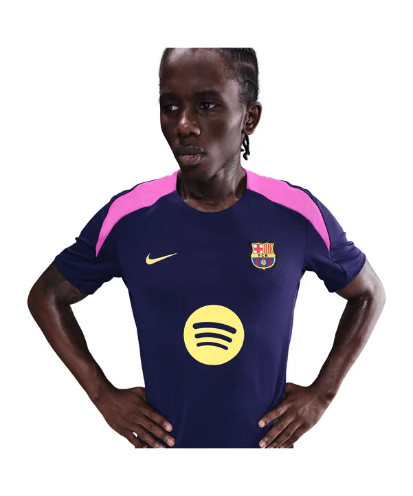 nike fc barcelona strike majica za trening ljubičasta f597
