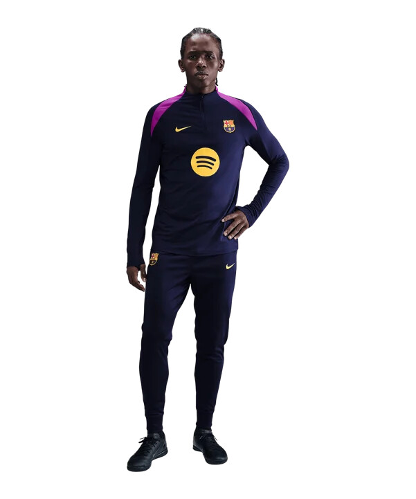 tamnoplava majica nike fc barcelona drill top f597