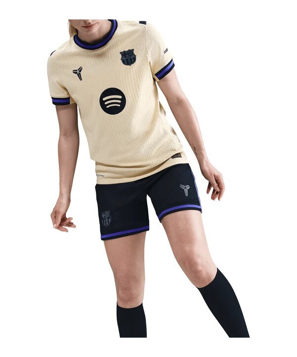 nike fc barcelona autentični gostujući dres 20252026 ženski zlatni f783