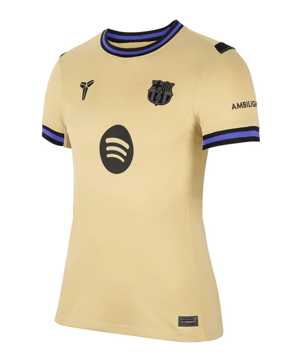 Ženski gostujući dres nike fc barcelone 2025.2026. zlatni f783