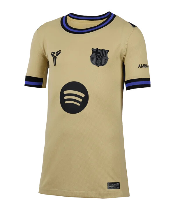 dječji gostujući dres nike fc barcelone 2025.2026. zlatni f784