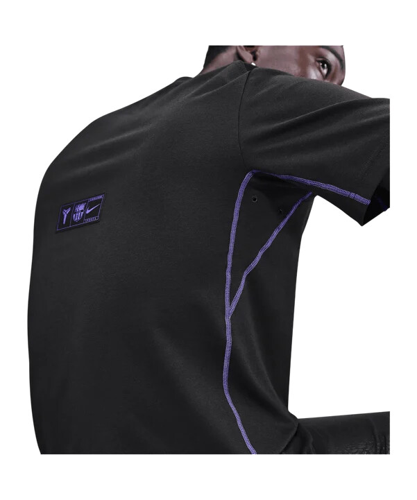 majica kratkih rukava nike fc barcelona primary crna f010