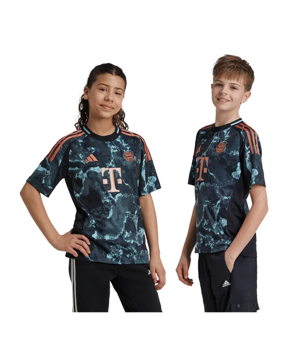 adidas fc bayern münchen gostujući dres 20242025 dječji crni