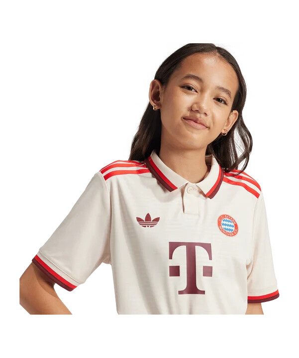 adidas fc bayern münchen 3. dres 2024.2025. dječji bež