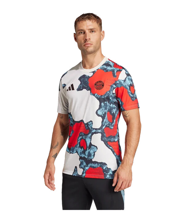 adidas fc bayern münchen predmatčnički dres 2024.2025. crveni