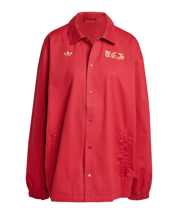 adidas originals jakna fc bayern münchen za 125. obljetnicu crvene boje