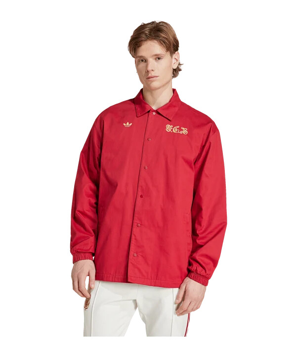 adidas originals jakna fc bayern münchen za 125. obljetnicu crvene boje